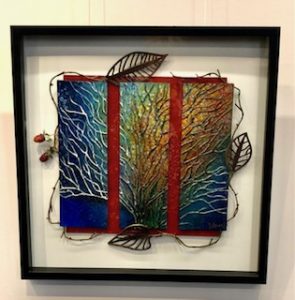 mixed media – 21” x 21”